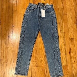 IRO Women's Blue Straight Leg Jeans